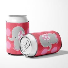 Load image into Gallery viewer, Elephant Big Polkadots Can or Bottle Hugger BB6950CC