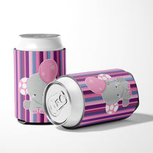 Load image into Gallery viewer, Elephant on Stripes Can or Bottle Hugger BB6954CC