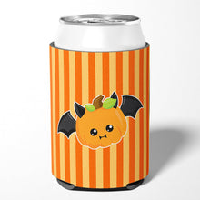 Load image into Gallery viewer, Halloween Pumpkin Bat Can or Bottle Hugger BB6959CC