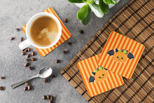 Load image into Gallery viewer, Halloween Pumpkin Bat Foam Coaster  BB6959FC