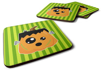 Load image into Gallery viewer, Halloween Pumpkin Frankenstein Foam Coaster  BB6961FC
