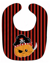 Load image into Gallery viewer, Halloween Pumpkin Pirate Baby Bib BB6962BIB
