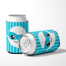 Load image into Gallery viewer, Halloween Ghost Superhero Can or Bottle Hugger BB6963CC