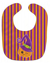 Load image into Gallery viewer, Halloween Pumpkin Witch Baby Bib BB6967BIB