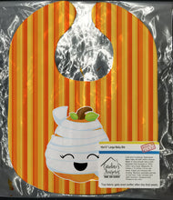 Load image into Gallery viewer, Halloween Pumpkin Mummy Baby Bib BB6968BIB