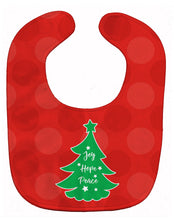 Load image into Gallery viewer, Christmas Tree Red Green Baby Bib BB6971BIB