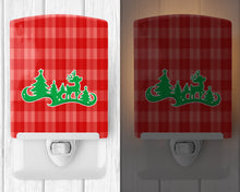 Load image into Gallery viewer, Christmas Tree Reindeer Red Ceramic Night Light BB6972CNL