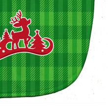 Load image into Gallery viewer, Christmas Tree Reindeer Green Baby Bib BB6973BIB
