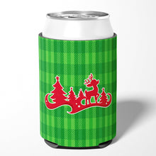 Load image into Gallery viewer, Christmas Tree Reindeer Green Can or Bottle Hugger BB6973CC