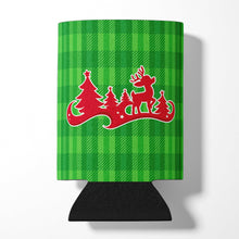 Load image into Gallery viewer, Christmas Tree Reindeer Green Can or Bottle Hugger BB6973CC