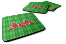 Load image into Gallery viewer, Christmas Tree Reindeer Green Foam Coaster  BB6973FC