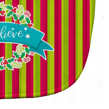Load image into Gallery viewer, Christmas Wreath Believe Baby Bib BB6975BIB