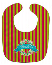 Load image into Gallery viewer, Christmas Wreath Believe Baby Bib BB6975BIB