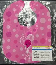 Load image into Gallery viewer, Breast Cancer Awareness Ribbon Balloons Baby Bib BB6979BIB