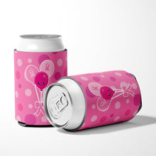 Load image into Gallery viewer, Breast Cancer Awareness Ribbon Balloons Can or Bottle Hugger BB6979CC