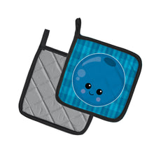 Load image into Gallery viewer, Blueberry Face Pot Holders - Set of 2 - Heat-Resistant Kitchen Essentials BB6984PTHD