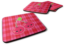 Load image into Gallery viewer, Cherry Faces Foam Coaster  BB6985FC