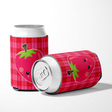 Load image into Gallery viewer, Strawberry Face Can or Bottle Hugger BB6989CC