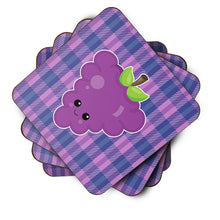Load image into Gallery viewer, Grape Face Foam Coaster  BB6994FC