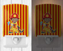 Load image into Gallery viewer, Fireman Boy Ceramic Night Light BB6996CNL