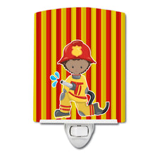 Load image into Gallery viewer, Fireman Boy Ceramic Night Light BB6996CNL