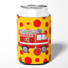 Load image into Gallery viewer, Fireman's Firetruck Can or Bottle Hugger BB6998CC