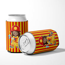 Load image into Gallery viewer, Fireman Girl Can or Bottle Hugger BB7000CC