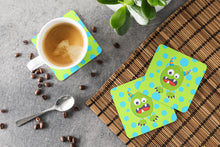 Load image into Gallery viewer, Little Monster Greenie Doodle Foam Coaster  BB7003FC