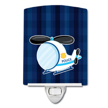 Load image into Gallery viewer, Police Helicopter Ceramic Night Light BB7008CNL