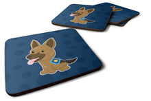 Load image into Gallery viewer, Police German Shepherd Foam Coaster  BB7010FC