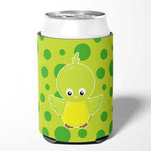 Load image into Gallery viewer, Bird on Green Polkadots Can or Bottle Hugger BB7012CC