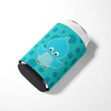 Load image into Gallery viewer, Bird on Blue Polkadots Can or Bottle Hugger BB7013CC