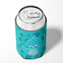 Load image into Gallery viewer, Bird on Blue Polkadots Can or Bottle Hugger BB7013CC