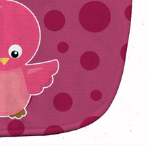 Load image into Gallery viewer, Bird on Pink Polkadots Baby Bib BB7014BIB