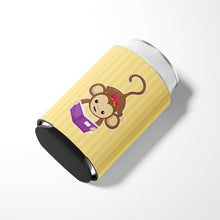 Load image into Gallery viewer, Monkey Reading Can or Bottle Hugger BB7015CC