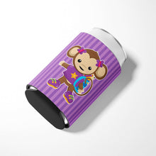 Load image into Gallery viewer, Monkey with Backpack Can or Bottle Hugger BB7017CC