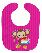 Load image into Gallery viewer, Monkey and School books Baby Bib BB7018BIB
