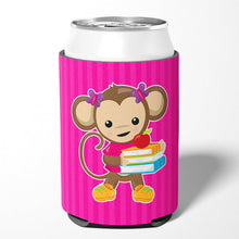 Load image into Gallery viewer, Monkey and School books Can or Bottle Hugger BB7018CC