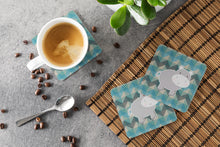 Load image into Gallery viewer, Hippopotamus Foam Coaster  BB7031FC