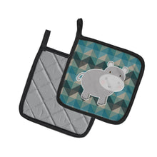 Load image into Gallery viewer, Hippopotamus Pot Holders - Set of 2 - Heat-Resistant Kitchen Essentials BB7031PTHD