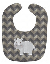 Load image into Gallery viewer, Rhinoceros Baby Bib BB7033BIB