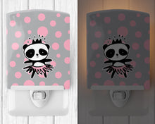 Load image into Gallery viewer, Panda Bear Ballerina Ceramic Night Light BB7035CNL