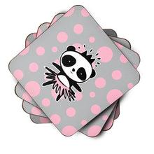 Load image into Gallery viewer, Panda Bear Ballerina Foam Coaster  BB7035FC