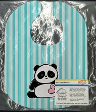 Load image into Gallery viewer, Panda Bear Love Baby Bib BB7040BIB