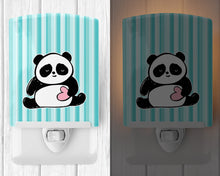 Load image into Gallery viewer, Panda Bear Love Ceramic Night Light BB7040CNL