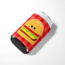 Load image into Gallery viewer, Hamburger Face Can or Bottle Hugger BB7042CC