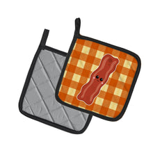 Load image into Gallery viewer, Bacon Face Pot Holders - Set of 2 - Heat-Resistant Kitchen Essentials BB7043PTHD