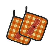 Load image into Gallery viewer, Bacon Face Pot Holders - Set of 2 - Heat-Resistant Kitchen Essentials BB7043PTHD