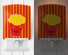 Load image into Gallery viewer, French Fries Face Ceramic Night Light BB7050CNL