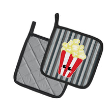 Load image into Gallery viewer, Popcorn Face Pot Holders - Set of 2 - Heat-Resistant Kitchen Essentials BB7053PTHD